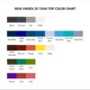 tank top color chart - Stray Kids Gifts
