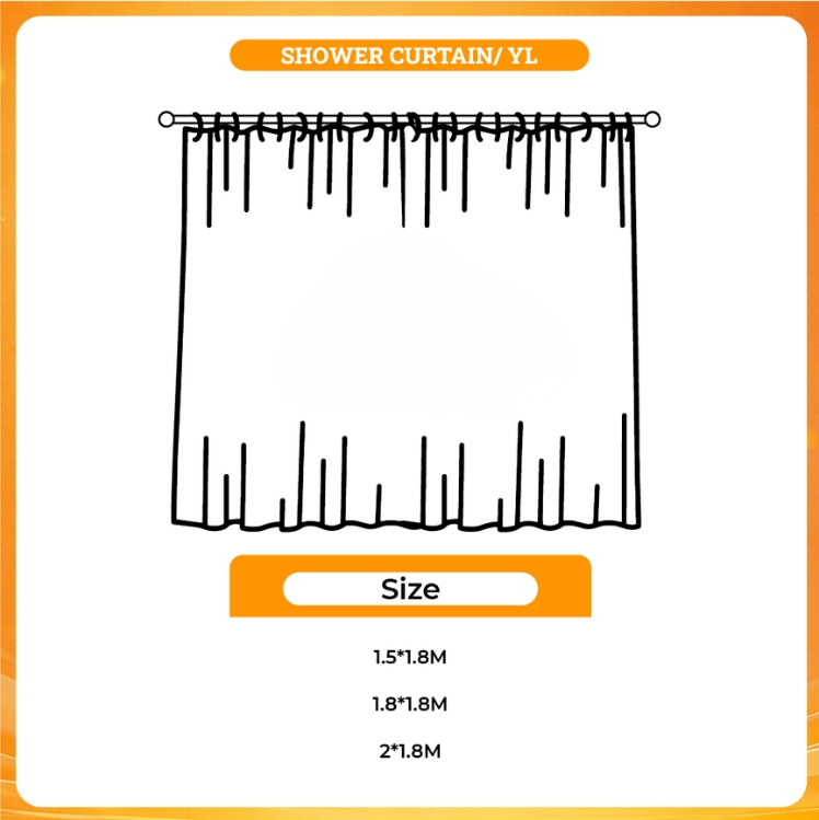 3D shower curtain - Stray Kids Gifts